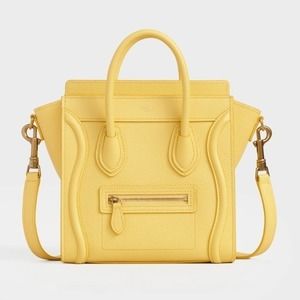 Celine Nano Luggage Acacia Bag